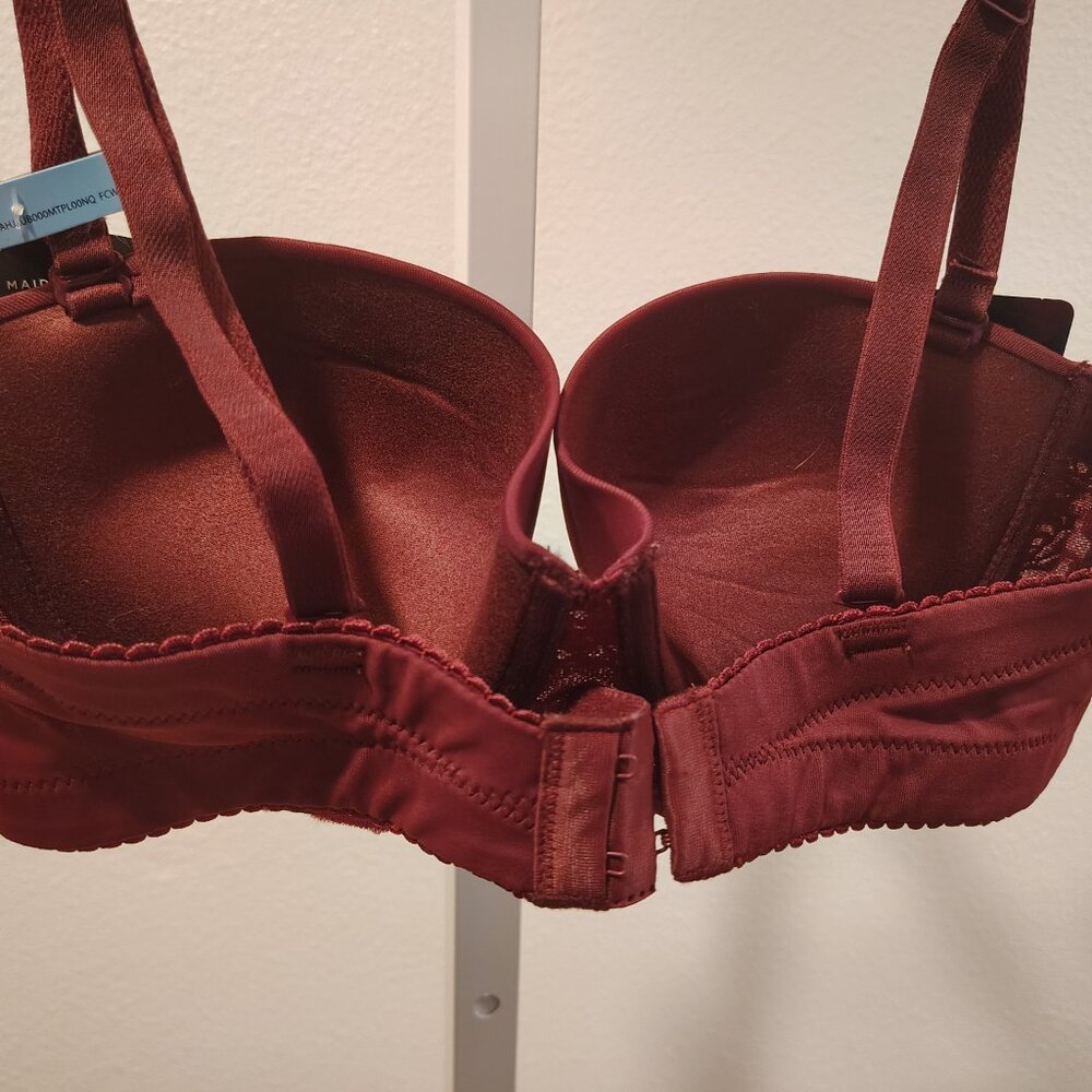 Maidenform Love the Lift Balconette Push Up Bra Size 34C UW NWT Style 9905 - Picture 9 of 12